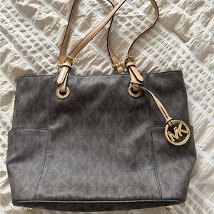 Michael Kors Brown Tote Bag